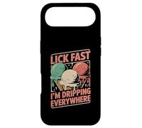 Lick Fast I'm Dripping Everywhere Ice Cream Funny Quote Case for iPhone Air