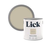 Lick Greige 01 Matt Emulsion Paint, 2.5L