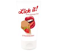 Lick it! - 2in1 Edible Lubricant - Strawberry (50ml)