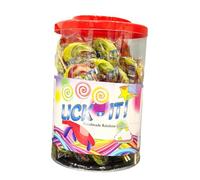 Lick - it Artisan Crafted Rainbow Swirl Lollipops 40 x 30g Individually Wrapped | Vibrant Fruity Flavour Retro Sweet Shop Classic | Perfect for Sweet Tables, Party Bags and Display