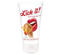 Lick It Sex On The Beach Lubricant Transparent 50 ml