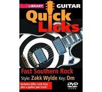 Lick Library: Guitar Quick Licks - Zakk Wylde Fast Southern Rock [DVD]