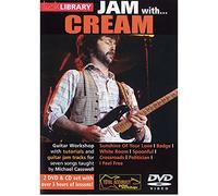 LICK LIBRARY JAM WITH CREAM 2 DVDS & CD