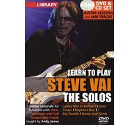 Lick Library: Learn To Play Steve Vai - The Solos [DVD]