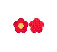 Lick Mat for Dogs Cats, Flower Shaped Pet Slow Feeder Bowl, One-Size Lick Pad for Small Medium Large Dogs, Fun Alternative To Slow Down Eating