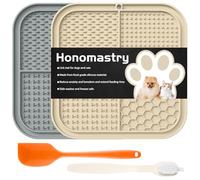 Lick Mat for Dogs, Premium Lick Pad with Suction Cups for Dog Anxiety Relief, Slow Feeder Dog Bowls, Bathing, Grooming and Training