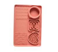 Lick Mats for Dogs,Silicone Dog Food Mat - Interactive Puzzle Toy, Multi-functional Slow Feeder Bowl for Sensory Enrichment Mental Stimulation Training