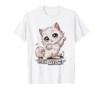 Lick Meowt cat design T-Shirt
