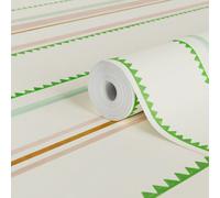 Lick Multicolour Zig Zag 01 Textured Wallpaper