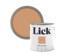 Lick Orange 03 Matt Emulsion Paint, 2.5L