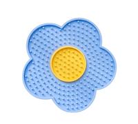 Lick Pad for Cats with Suction Cup | for Dogs in Flower Shape - for Dogs, Dog and Cat Slow Feeding Pad, Pet Toy , Flower Silicone Butter Lick Pad for the Rock