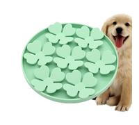 Lick Pad for Dogs, for Dogs, Raised Flower Design, Strong | Dog Slow Lick Pad for Cage Wet or Dry Food, Snacks, Grooming, Pet Train