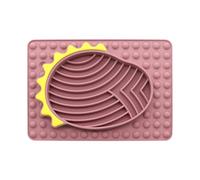 Lick Pad With Suction Cups, Anti-Tipover Design Licking Mat, Slow Eating Lick Pad, Dog Feeding Mats For Pet, Lick Pad For Dog Puppy, Licking Mat, Cat Kitten Licking Pad, For Pets