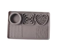 Lick Pads for Dogs, Silicone Dog Food Mat, Mental Stimulation, Puzzle Toy, Non-slip Silicone Slow Feeder Bowl for Calming Boredom Training