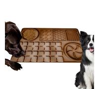Lick Pads for Dogs,Slow Feeder Eating Food Pads Mat - Feeding Sniffing Mat for Dogs Cats Pets Training Bathing Grooming Calming Boredom Reducer