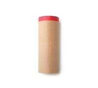 Lick Paper Tape and Drape 25m x 30cm - Pre Taped Masking Paper, Masking Tool, Masking Paper Roll for Painting, Recyclable, Durable, Decorating Tools