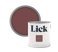 Lick Red 06 Eggshell Emulsion Paint, 2.5L