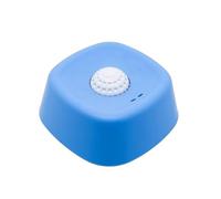 Lick Sphere Slow Feeder Dog Bowl with Rolling Ball,Spill-Resistant Lick Bowl for Bone Broth,Yogurt,Liquid Treats & Post-Op Nutrition,Fun Feeding for Small,Medium & Large Dogs (Blue + White Ball)