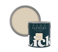 Lick Supreme Beige 01 Flat Matt Multi-Surface Emulsion Paint, 2.5L