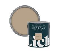 Lick Supreme Beige 02 Flat Matt Multi-Surface Emulsion Paint, 2.5L