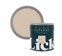 Lick Supreme Beige 10 Flat Matt Multi-Surface Emulsion Paint, 2.5L