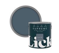 Lick Supreme Blue 06 Flat Matt Multi-Surface Emulsion Paint, 2.5L
