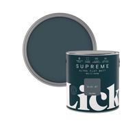 Lick Supreme Blue 07 Flat Matt Multi-Surface Emulsion Paint, 2.5L