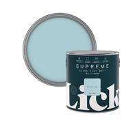 Lick Supreme Blue 08 Flat Matt Multi-Surface Emulsion Paint, 2.5L