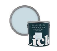 Lick Supreme Blue 15 Flat Matt Multi-Surface Emulsion Paint, 2.5L