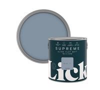 Lick Supreme Blue 17 Flat Matt Multi-Surface Emulsion Paint, 2.5L