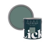 Lick Supreme Green 04 Flat Matt Multi-Surface Emulsion Paint, 2.5L