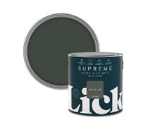 Lick Supreme Green 06 Flat Matt Multi-Surface Emulsion Paint, 2.5L