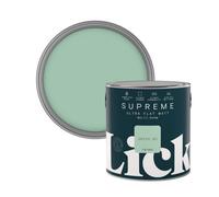 Lick Supreme Green 08 Flat Matt Multi-Surface Emulsion Paint, 2.5L