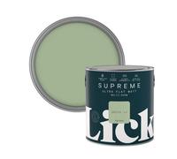 Lick Supreme Green 14 Flat Matt Multi-Surface Emulsion Paint, 2.5L