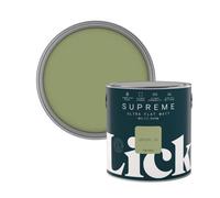 Lick Supreme Green 18 Flat Matt Multi-Surface Emulsion Paint, 2.5L