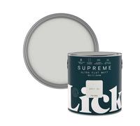 Lick Supreme Grey 01 Flat Matt Multi-Surface Emulsion Paint, 2.5L