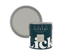 Lick Supreme Grey 04 Flat Matt Multi-Surface Emulsion Paint, 2.5L