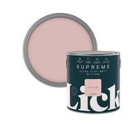 Lick Supreme Pink 05 Flat Matt Multi-Surface Emulsion Paint, 2.5L