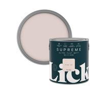 Lick Supreme Pink 07 Flat Matt Multi-Surface Emulsion Paint, 2.5L