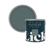 Lick Supreme Teal 03 Flat Matt Multi-Surface Emulsion Paint, 2.5L