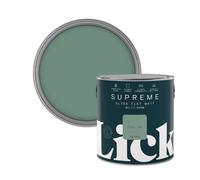 Lick Supreme Teal 05 Flat Matt Multi-Surface Emulsion Paint, 2.5L
