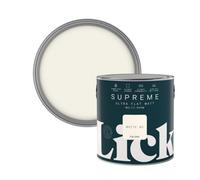 Lick Supreme White 03 Flat Matt Multi-Surface Emulsion Paint, 2.5L