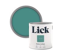 Lick Teal 06 Matt Emulsion Paint, 2.5L