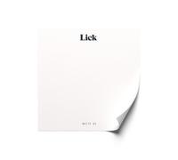 Lick White 01 Peel & Stick Tester