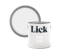Lick White 02 Eggshell Emulsion Paint, 2.5L