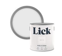 Lick White 04 Matt Emulsion Paint, 2.5L