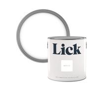 Lick White 07 Eggshell Emulsion Paint, 2.5L