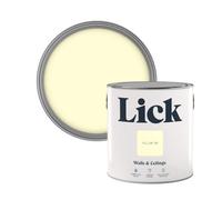 Lick Yellow 05 Matt Emulsion Paint, 2.5L