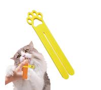 Lickable Cat Treat Squeezer,3D Printed Dog Food Pouch Squeezing - Kitten Treat Strip Squeezer,for Trainers Animal Lovers Apartment Home Office Shelters Bedroom Living Room Study