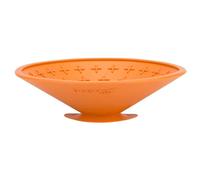 LickiMat 19cm Orange Splash Slow Dog Feeder Bowl